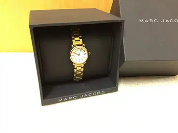 하자품 MARC JACOBS 골드 아날로그 손목시계
