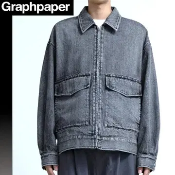 미사용 Graphpaper Selvage Denim Zip Jacket