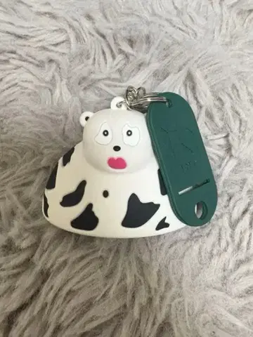 INI XQUARE TAJIPANDA 타지팬더 그린 택 키링