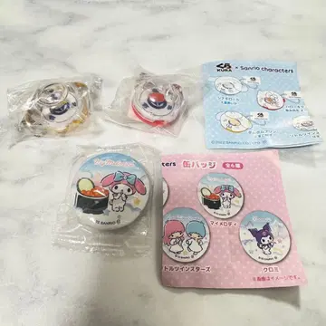 쿠라스시 비쿠라폰 산리오 피규어 캔뱃지 세트 묶음 판매