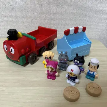 호빵맨 타운 인형 SL맨 기차