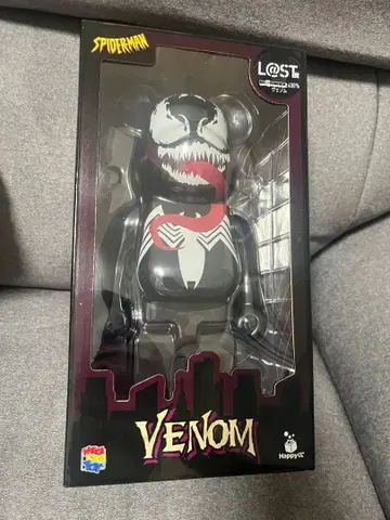 BE@RBRICK 400% VENOM 스파이더맨 라스트 원상