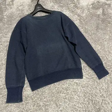 45R 인디고 촉감 좋은 쭈리 맨투맨 45rpm 사이즈 3