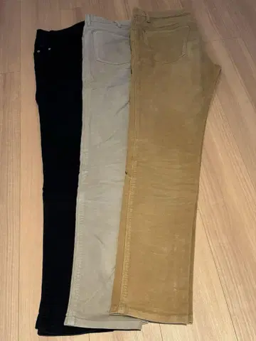 Adam et ROPE 남성용 팬츠 3색 세트