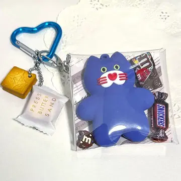 가챠 파우치 mojojojo 프레스 버터 샌드 아이스 케이크