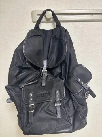 디스퀘어드 블랙 백팩