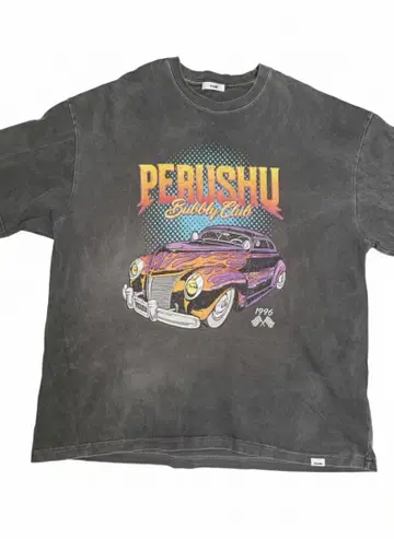 Perushu 롱 T셔츠 코튼