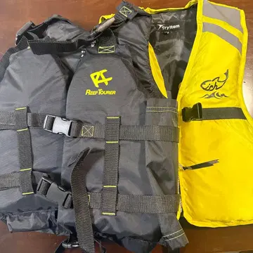 REEF TOURER M 사이즈 와 어린이용 구명 조끼 세트