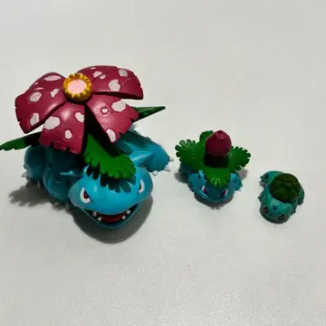 피규어 입체 포켓몬 도감 이상해씨 개굴마르 이상해꽃 3종 세트