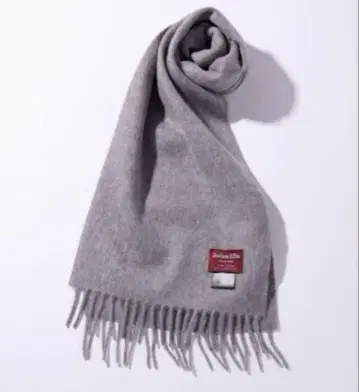 미사용 새상품 Joshua Ellis 울 머플러 그레이 LXK51968