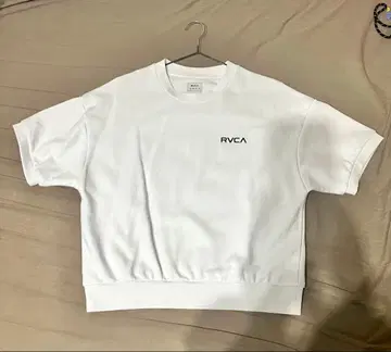 RVCA 화이트 숏 슬리브 T셔츠