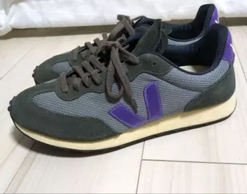 새상품급! VEJA 베자 스니커즈 그레이/퍼플 남성용 27.5cm