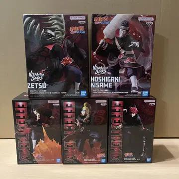 NARUTO 질풍전 아카츠키 프라이스 피규어 5개 세트