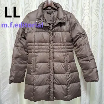 m.f.editorial 브라운 다운 자켓 LL