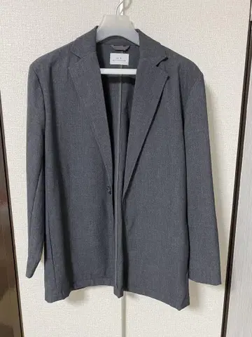 MB 로우 라인 자켓 S 테이퍼드 슬랙스 M 그레이 셋업