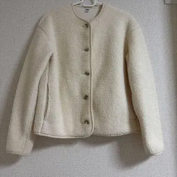 UNIQLO 보아 플리스 릴랙스 가디건 S