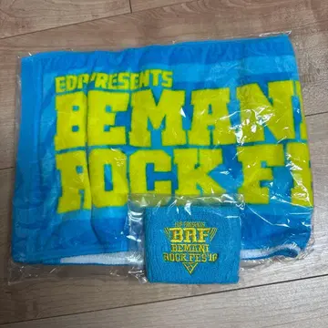 BRF BEMANI ROCKFES'16 머플러 타월 리스트 밴드