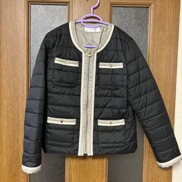 DoCLASSE 블랙 퀼팅 자켓 L