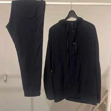 casey casey 2021aw 캐시미어 블루종 셋업