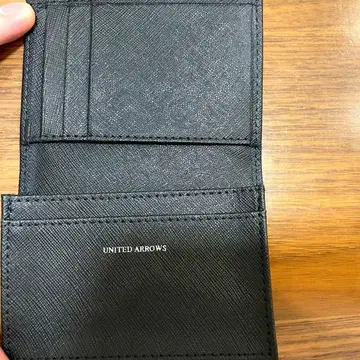 새상품 UNITED ARROWS 명함지갑 블랙