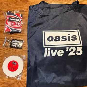 oasis live '25 한정판 굿즈 세트