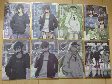 코드기어스 반역의 를르슈 마루이 색지 전종 세트 C.C. 스자쿠
