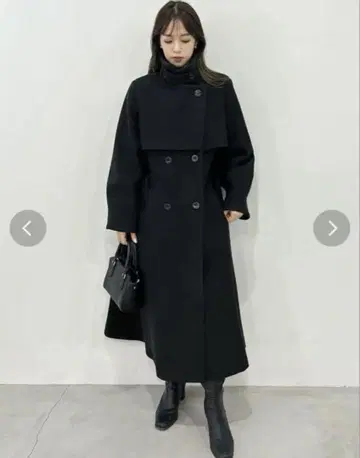 dazzlin 2WAY 레이디 코트 블랙