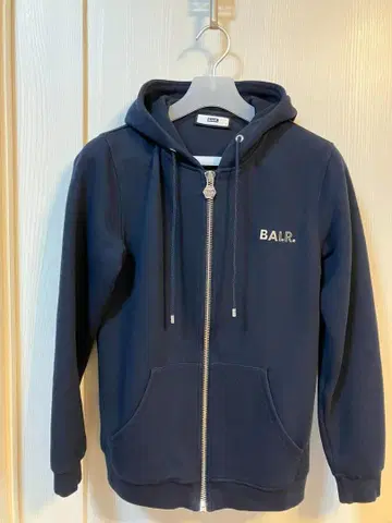 BALR. 네이비 풀 집업 후드티