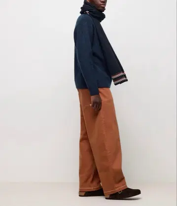 UNIQLO JW ANDERSON 와이드 핏 청바지