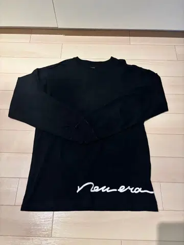 NEW ERA 블랙 롱T