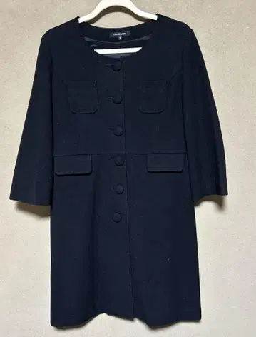 LAUTREAMONT 블랙 울 코트 사이즈 3