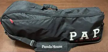 Panda House 테니스 라켓백 블랙