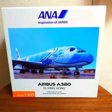 [ ANA AIRBUS A380 FLYING HONU 1:400 ]