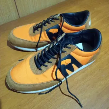 카루후 Karhu 스니커즈 알바트로스 오렌지 블랙 스웨이드