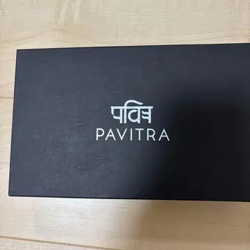 PAVITRA 장지갑 블랙