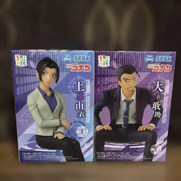 명탐정 코난 프리미엄 피규어 우에하라 유이 야마토 칸스케 2개 세트