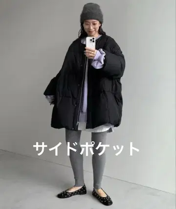 [ 새상품 ] wee9s 퍼펙트 실루엣 다운 블랙