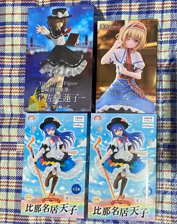 동방 프로젝트 피규어 4개 세트