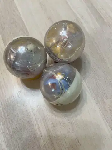 디즈니 캡슐 토이 피규어 3개 세트