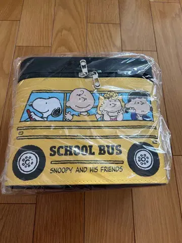 스누피 거울 포함 화장품 박스