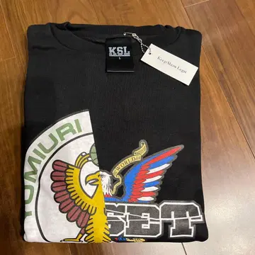 KSL 이글 프린트 트레이닝복 L 사이즈 블랙
