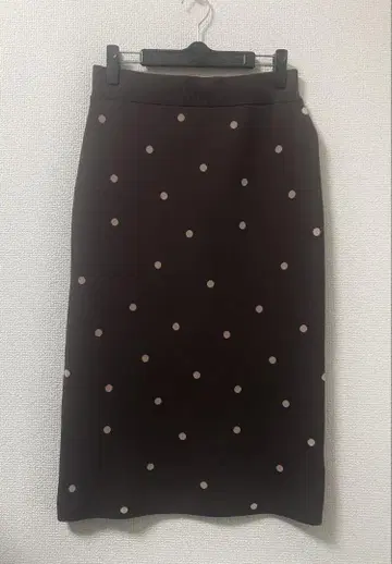 미사용 새상품 LAURA ASHLEY 로라 애슐리 도트 무늬 스커트