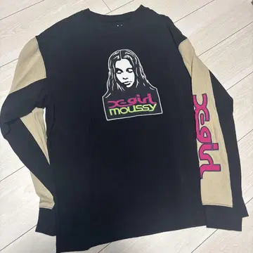 X-girl x MOUSSY 콜라보 긴팔