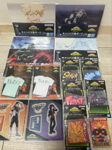 제일복권 나의 히어로 아카데미아 행복 위에 I상 J상 기타 묶음 판매