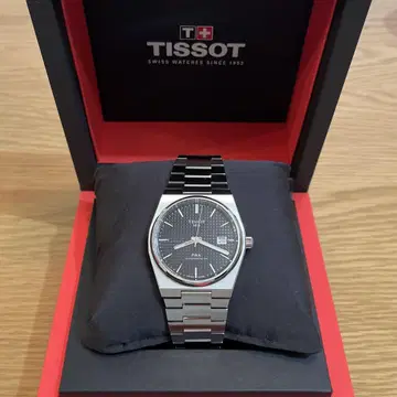 [ 컨디션 최상 ] TISSOT PRX 파워매틱 80 블랙 티쏘