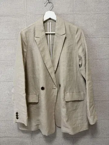 Demi-Luxe BEAMS 베이지 테일러드 자켓