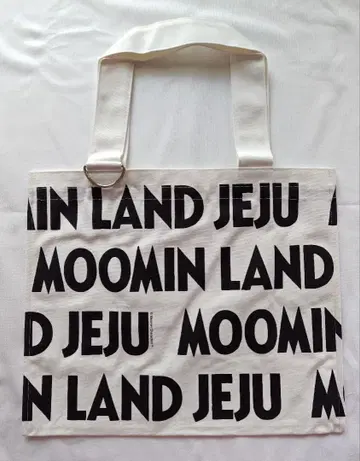무민 토트백 로고 MOOMIN 제주도 한국 토트 에코백