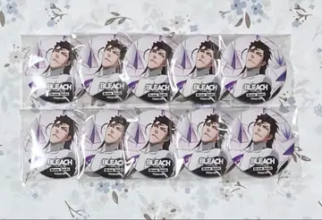 [ 오늘 한정 가격 ] BLEACH 캔뱃지 아이젠 소스케 10개