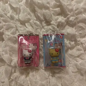 HELLO KITTY 패키지 미니어처 컬렉션 2개 세트