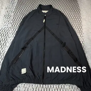 MADNESS 나일론 밀리터리 자켓 XL 다크 그레이 오버 사이즈